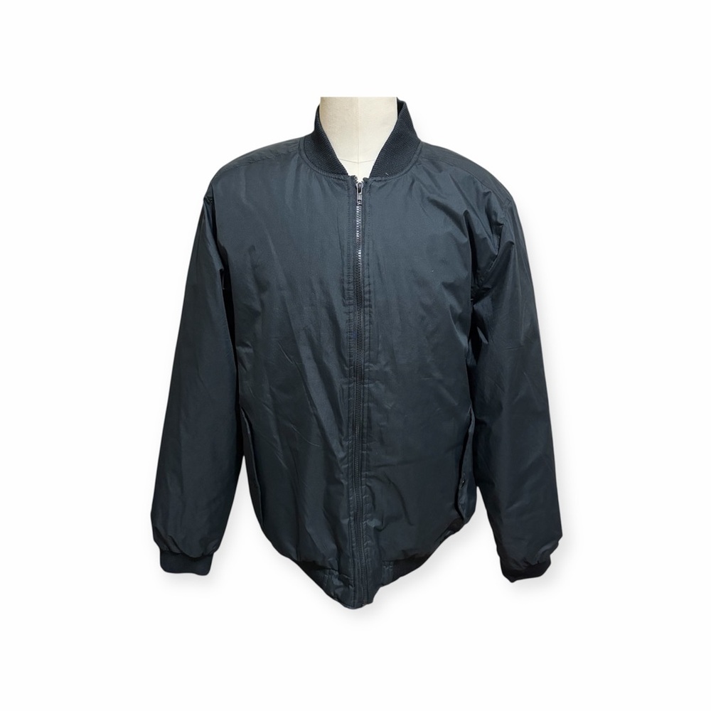 Zakbrand XL Men's Black Bomber Jacket